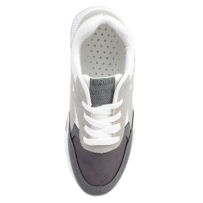 Кроссовки для девочек 26 серые